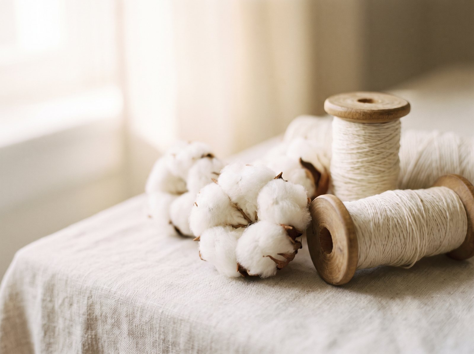 It starts as cotton