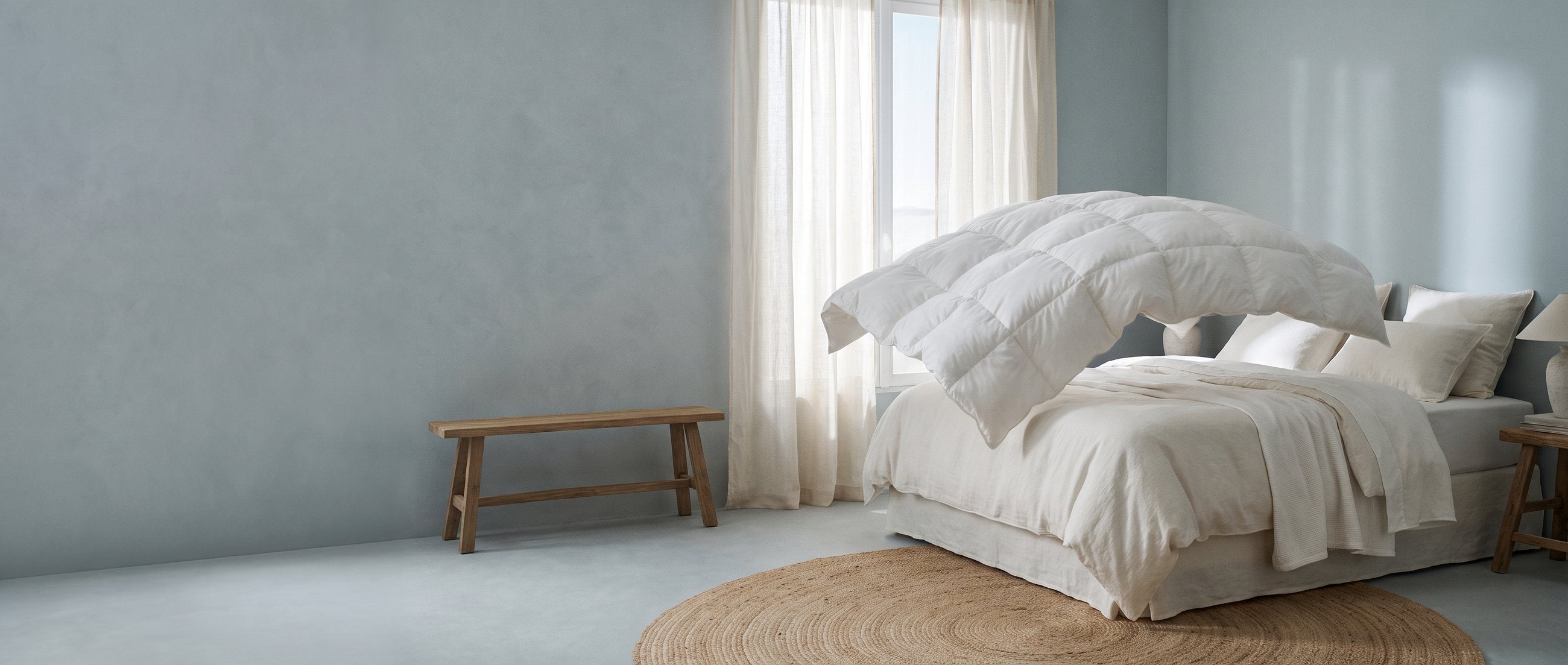 The bed that doesn't hold heat.