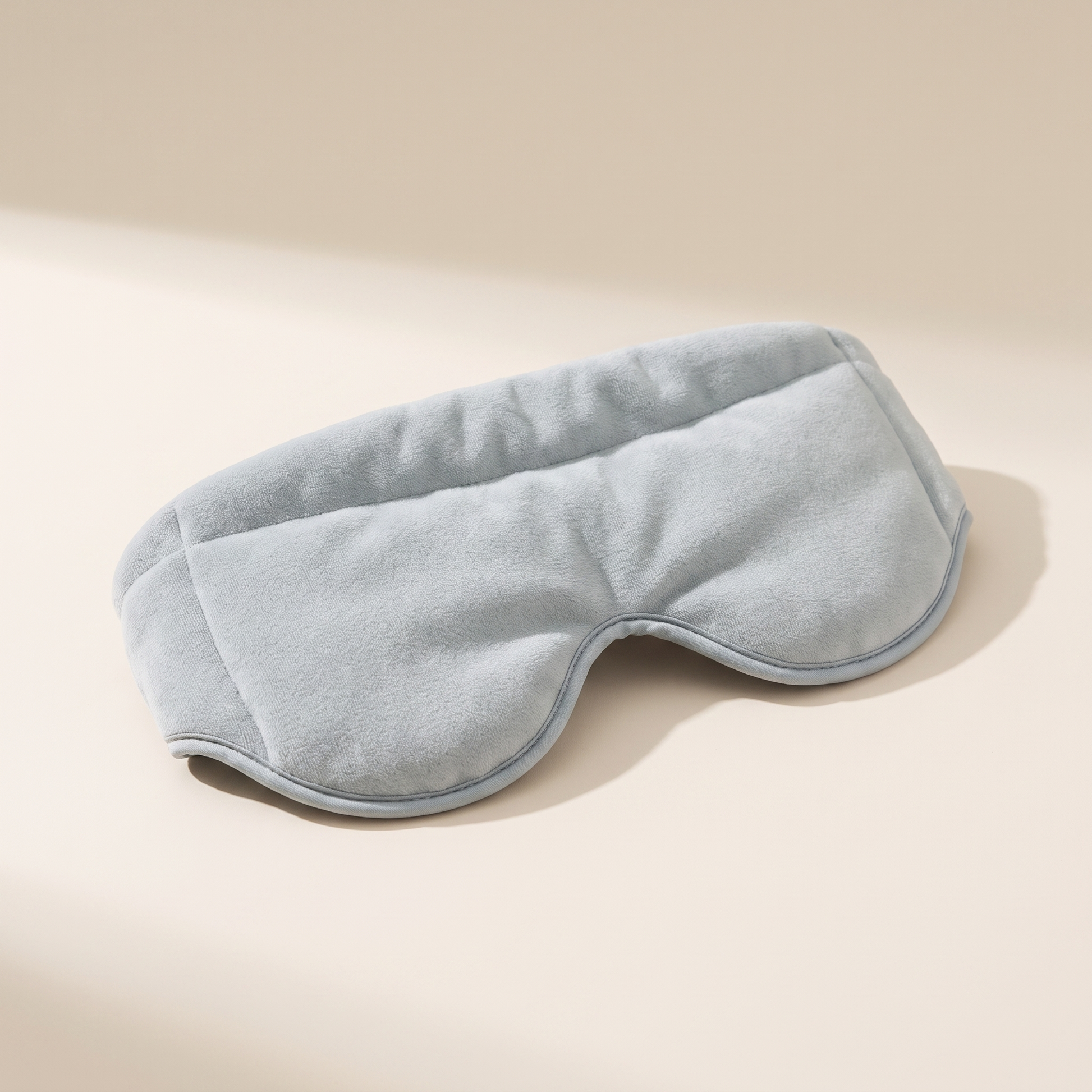 The Veil Eye Mask — weighted, cool-touch plush