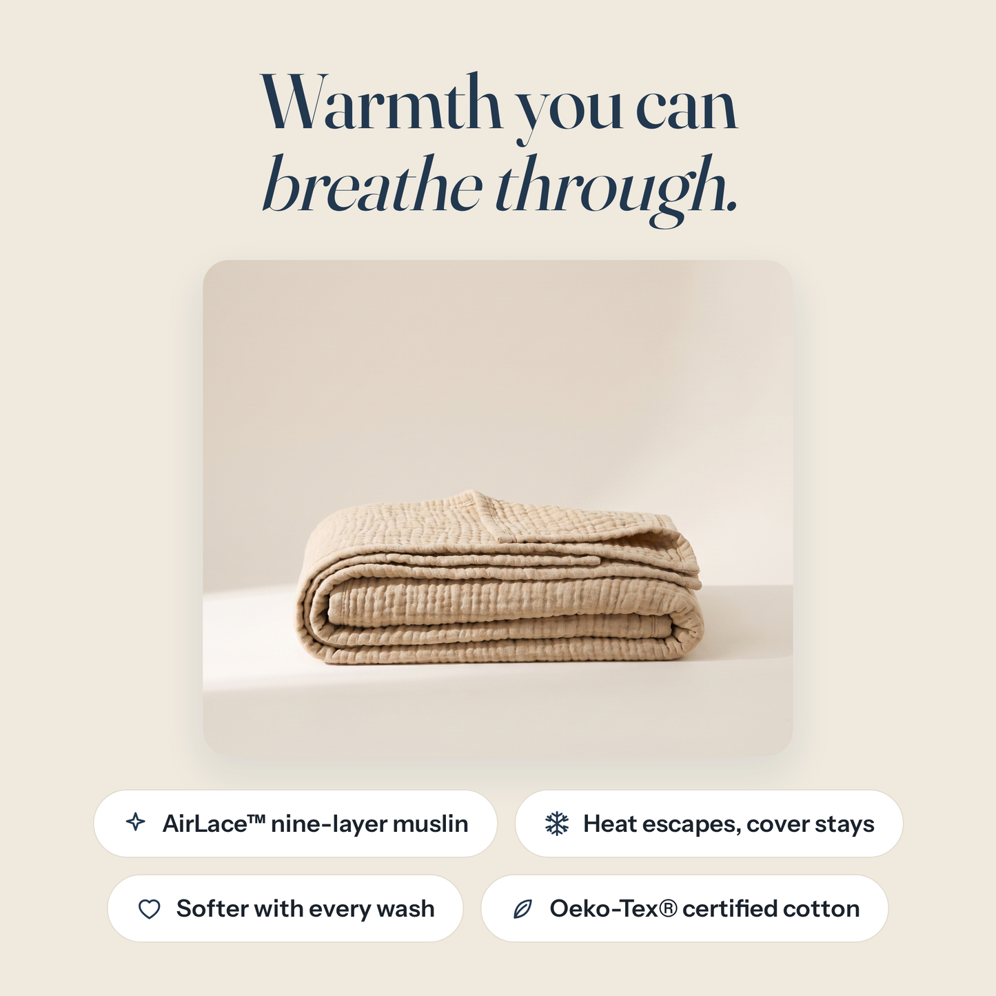 Warmth you can breathe through — key benefits