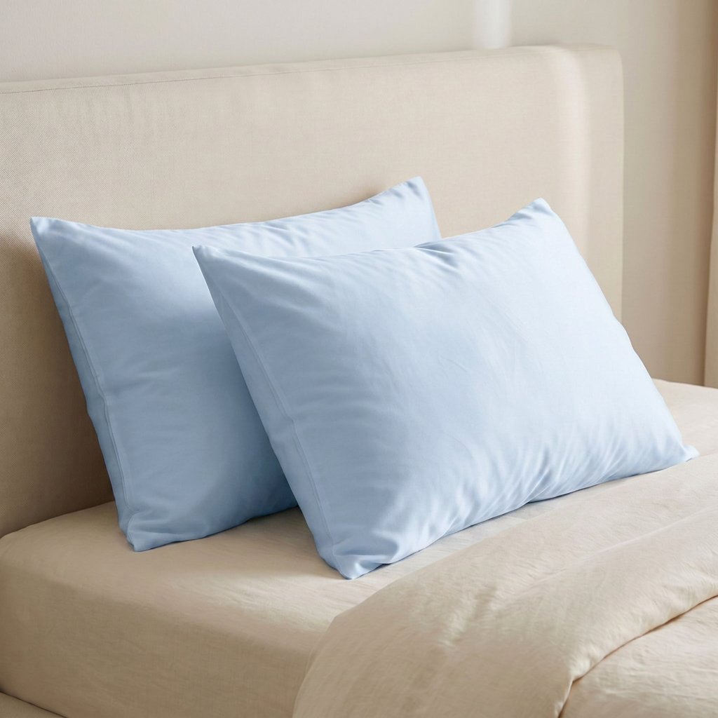 The Givre Pillowcase Set — Baby Blue