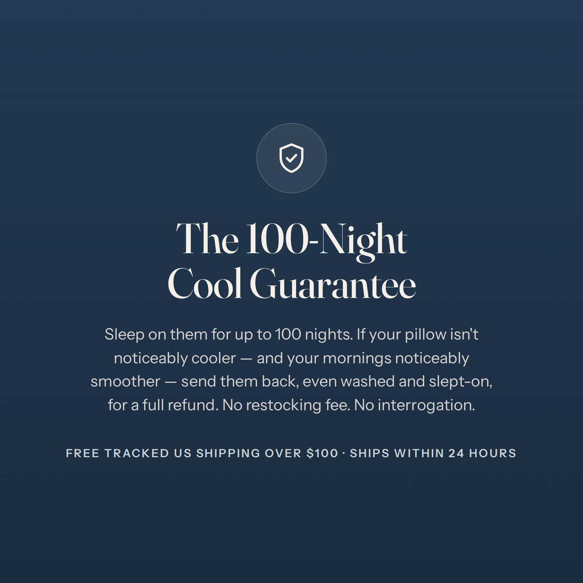 100-Night Cool Guarantee