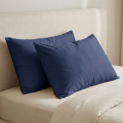 The Givre Pillowcase Set — Navy