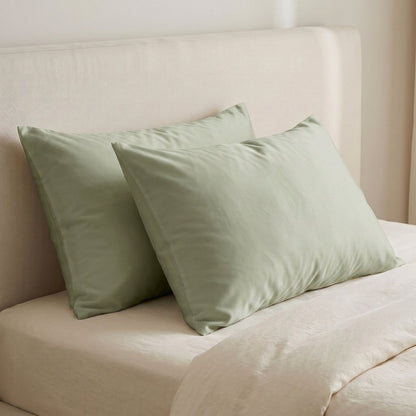 The Givre Pillowcase Set — Sage Green