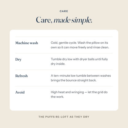Care instructions