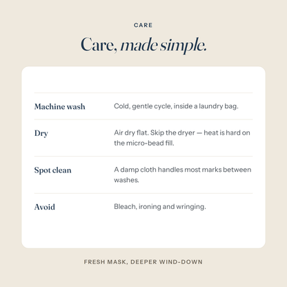 Care instructions